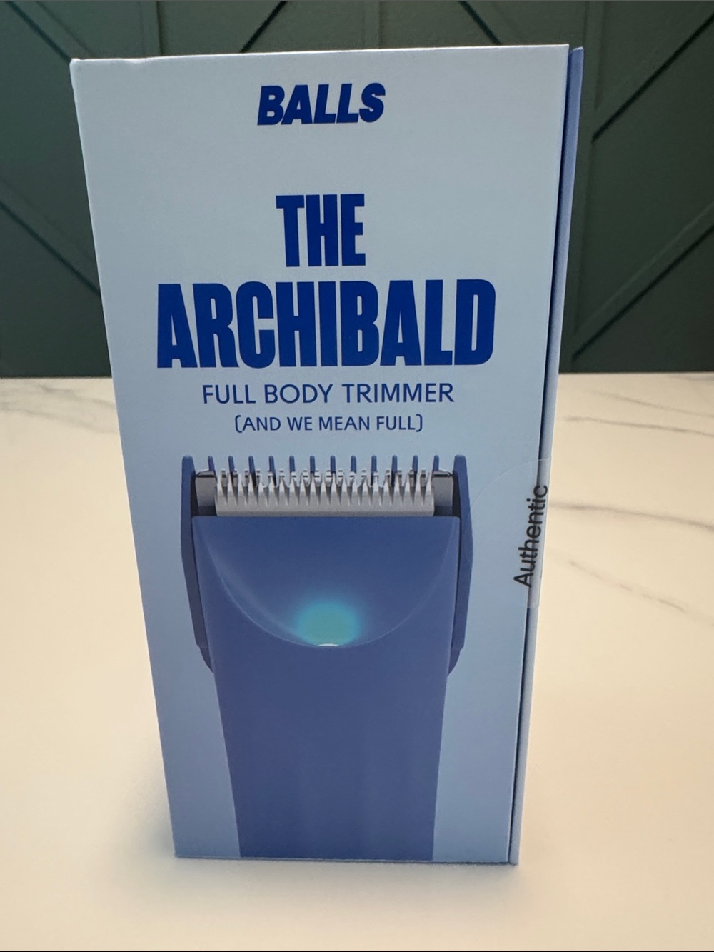 Balls The Archibald Full Body Trimmer - Blue